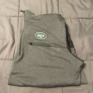 Mens New York Jets Quarter-Zip Shirt (XL)